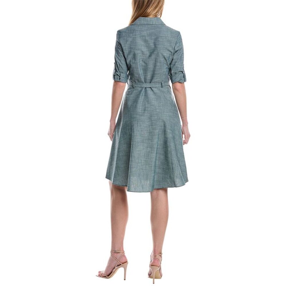 Sharagano Womens  Starlight Venice Shirtdress - Picture 2 of 3